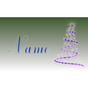 download Weihnachtskarte Mit Name Als Volage clipart image with 225 hue color
