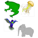 download Animals clipart image with 45 hue color