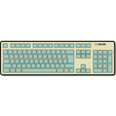 download Keyboard clipart image with 0 hue color