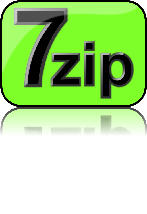 7zip Glossy Extrude Green