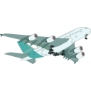 download A380 clipart image with 315 hue color