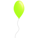 download Blue Balloon clipart image with 225 hue color