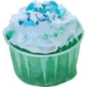 download Small Cake clipart image with 135 hue color