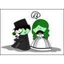 download The Phantom Of The Opera clipart image with 90 hue color