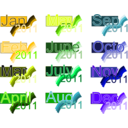 download Monthly2011 clipart image with 45 hue color