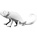 download Gecko clipart image with 180 hue color