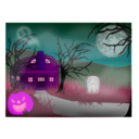 download Halloween Haunted House Fog clipart image with 270 hue color