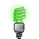 download Energy Saver Lightbulb Bright clipart image with 45 hue color