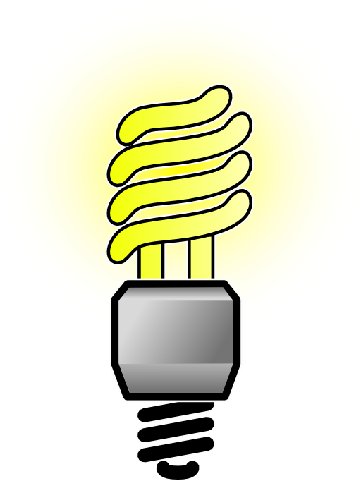 Energy Saver Lightbulb Bright