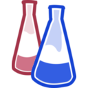 download Chemical Flasks clipart image with 135 hue color