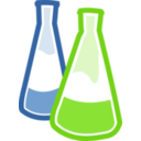 download Chemical Flasks clipart image with 0 hue color