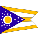 download Flag Of The State Of Ohio clipart image with 45 hue color