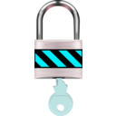download Padlock Close clipart image with 135 hue color