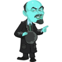 download Lenin Caricature 2 clipart image with 135 hue color