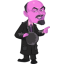 download Lenin Caricature 2 clipart image with 270 hue color