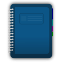 download Diary clipart image with 180 hue color