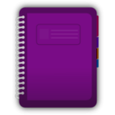 download Diary clipart image with 270 hue color