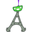download Cute Paris Eiffel Tower France clipart image with 270 hue color