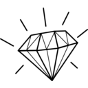 download Diamant Diamond clipart image with 0 hue color