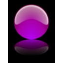 download Glossy Sphere W Reflex Esfera Brillante Con Reflejo clipart image with 90 hue color