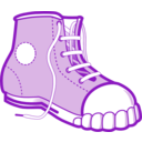 download Blue Boot clipart image with 90 hue color