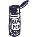 download Blackpepper clipart image with 0 hue color