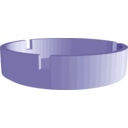 download Ashtray clipart image with 90 hue color