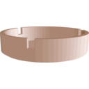 download Ashtray clipart image with 225 hue color