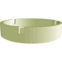download Ashtray clipart image with 270 hue color