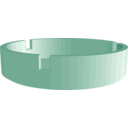 download Ashtray clipart image with 0 hue color