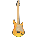 download Guitar clipart image with 0 hue color