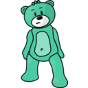 download Toy Bear clipart image with 135 hue color