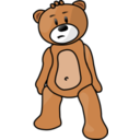 download Toy Bear clipart image with 0 hue color