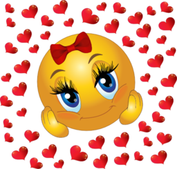 Lover Girl Smiley Emoticon