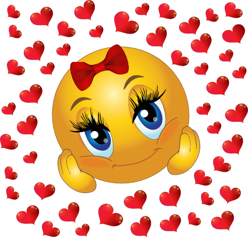 Lover Girl Smiley Emoticon
