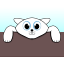 download Happy Kitten clipart image with 0 hue color