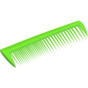 download Comb clipart image with 90 hue color