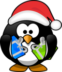 Santa Penguin