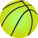 download Vector Basketball clipart image with 45 hue color