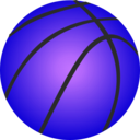 download Vector Basketball clipart image with 225 hue color