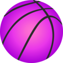 download Vector Basketball clipart image with 270 hue color