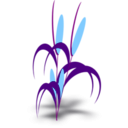 download Plant clipart image with 180 hue color