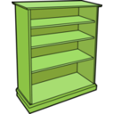 download Wooden Bookcase clipart image with 45 hue color