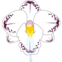 download Wild Orchid clipart image with 0 hue color
