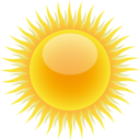 download Meteo Sole clipart image with 0 hue color
