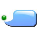 download Chat Icon clipart image with 0 hue color