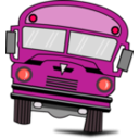 download Autobus clipart image with 315 hue color
