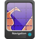 download Gps Navigation clipart image with 180 hue color