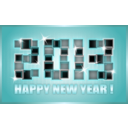 download 2013 Happy New Year clipart image with 135 hue color