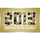 download 2013 Happy New Year clipart image with 0 hue color